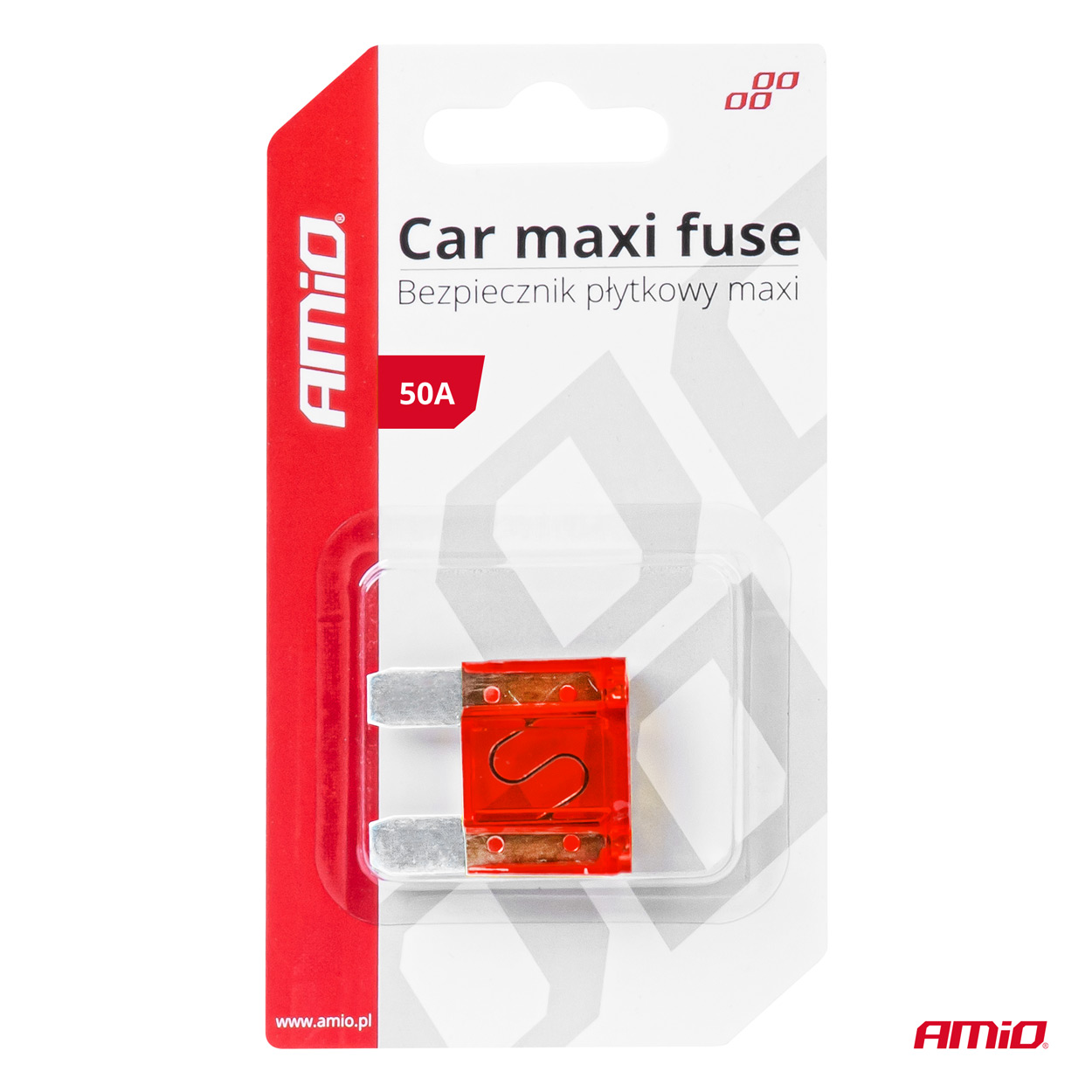 Bezpiecznik samochodowy MAXI 50A — ujęcie 3
