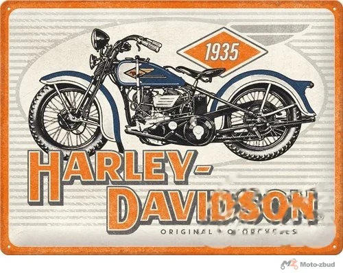 Tablica plakat 30 × 40 Harley-Davidson motor 23334