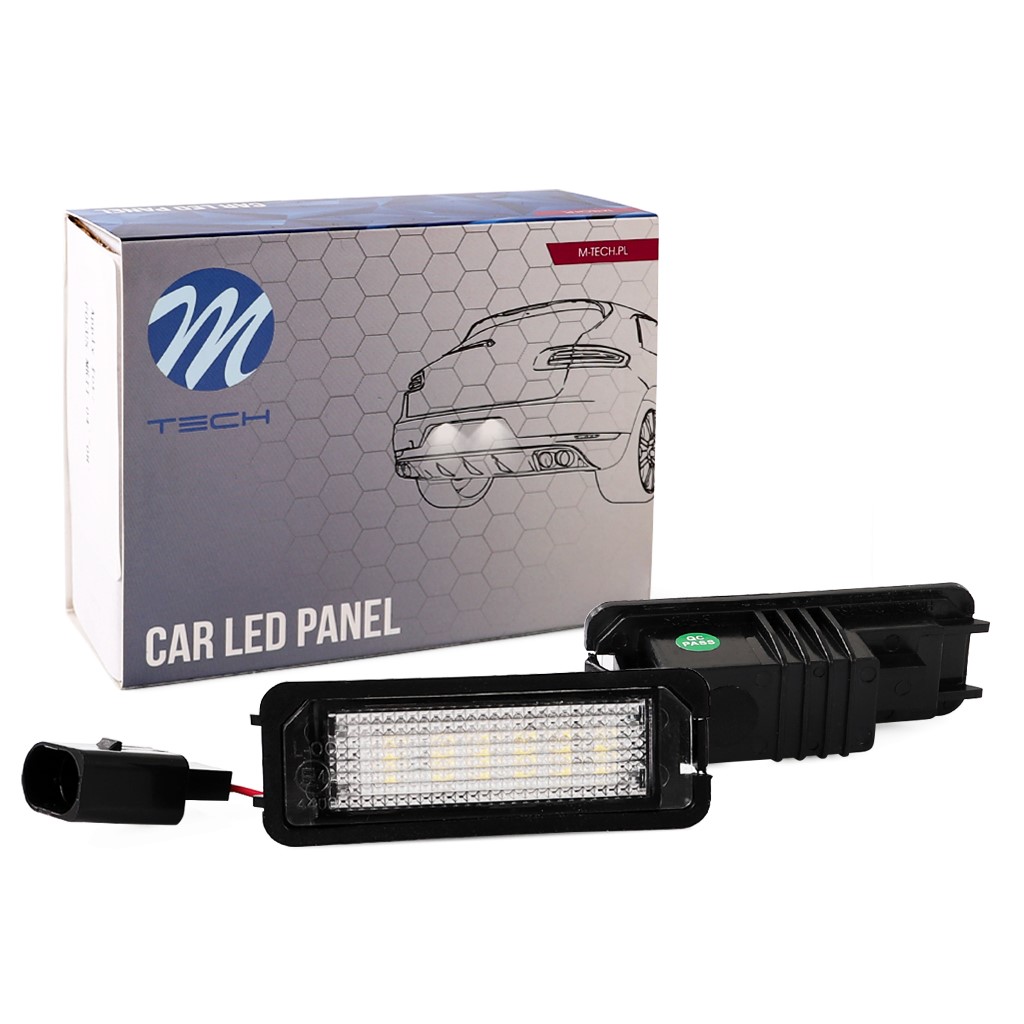 Oświetlenietablicy rejestracyjnej golf V 06-09/LED M-Tech CLP013 — ujęcie 3