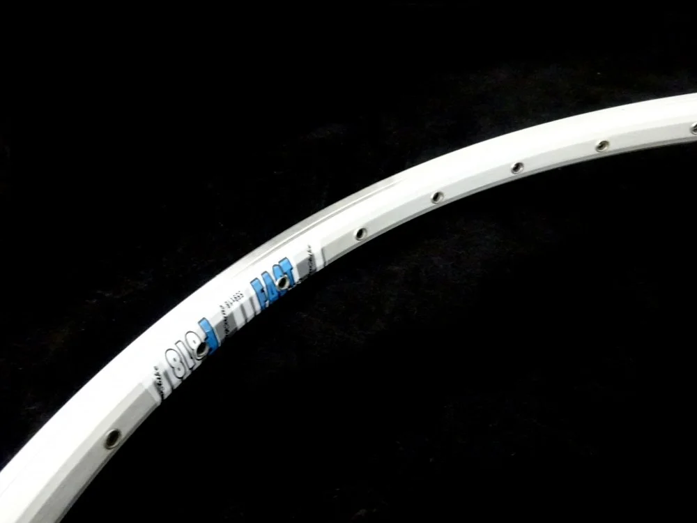 Obręcz alum. 26" podwójna 36 otw. nitowana