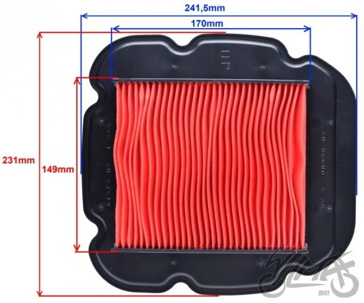 Filtr powietrza do Suzuki DL 650 1000 Motofiltro — ujęcie 2