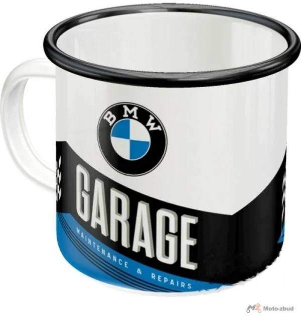 Kubek BMW emaliowany 43216