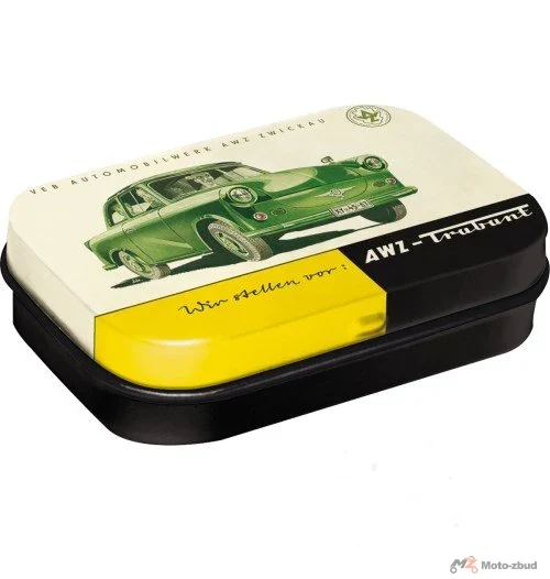 Miętówki Nostalgic-Art Mintbox — TRABANT AWZ — 4 × 15 g