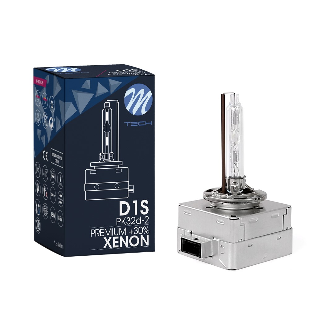 Żarówka xenon D1S 35 W 6000K/Premium +30% M-Tech ZMD1S6 — ujęcie 4