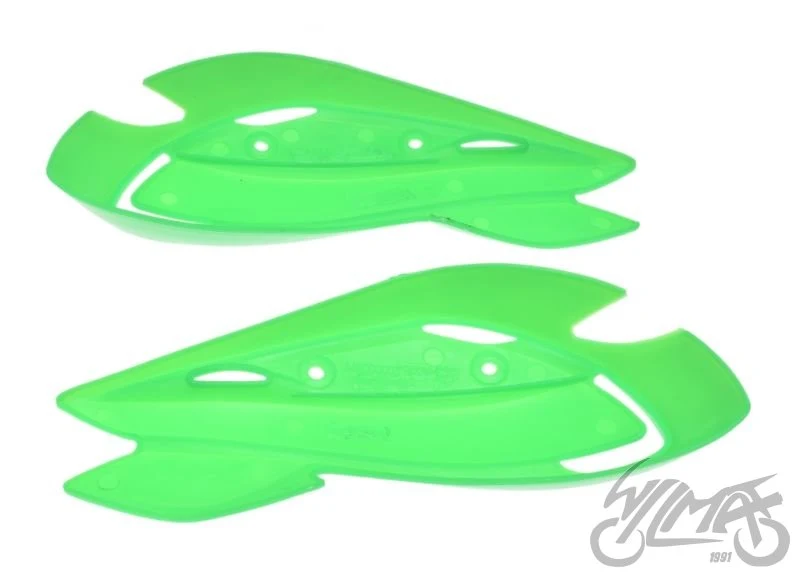 Osłony dłoni enduro CC-PC-353 — zielone, para — ujęcie 3
