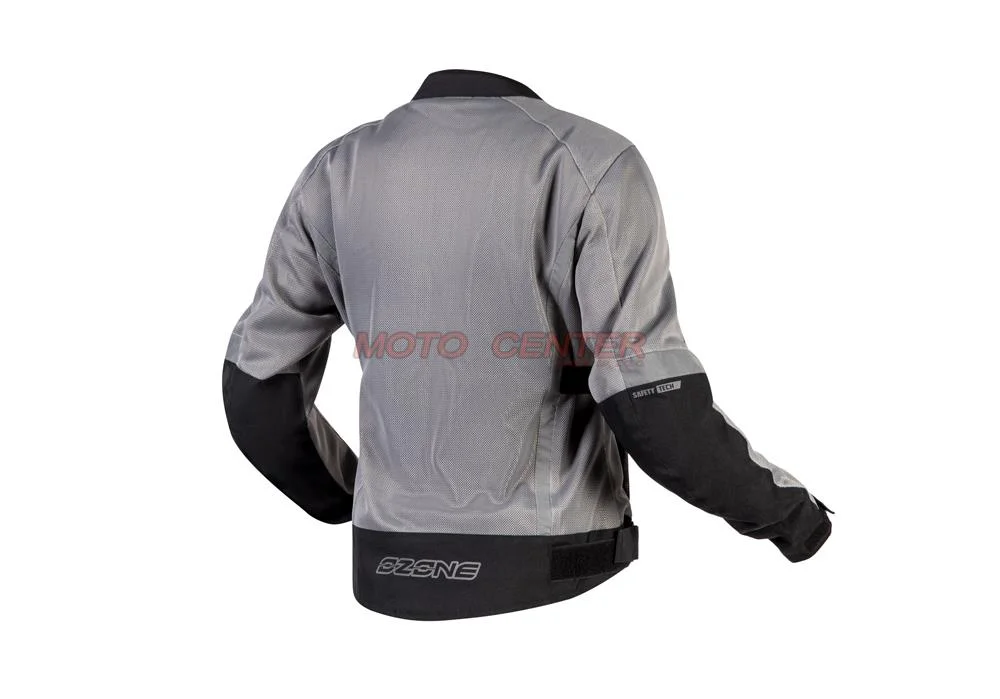 Kurtka motocyklowa Tekstylna Ozone Dart Lady silver/black rozmiar XL — ujęcie 2
