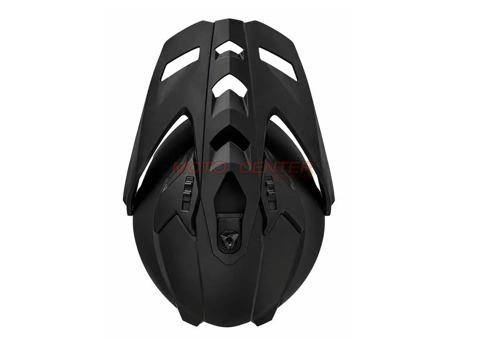 Kask crossowy BLEXX MX318 z szybą i blendą czarny mat 2XL — ujęcie 3