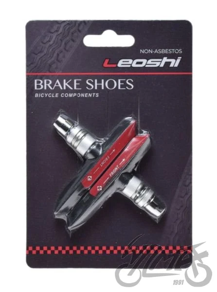 Klocki hamulca rowerowe v-brake z gwintem 2 kolory — ujęcie 2
