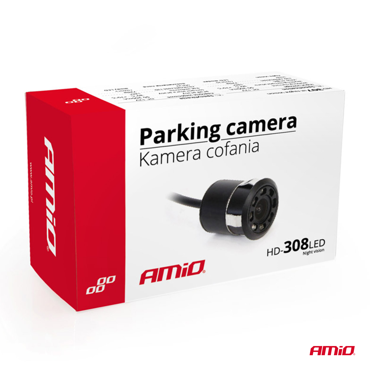 Kamera cofania parkowania HD-308-LED Night Vision 18 mm — ujęcie 4