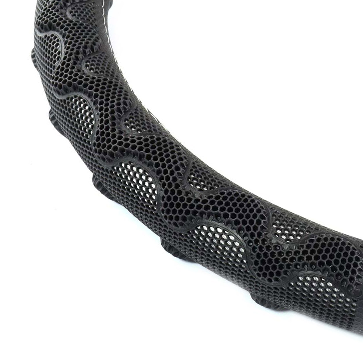 Pokrowiec nakładka na kierownicę samochodową M 37-39cm SWC-26-M — ujęcie 2