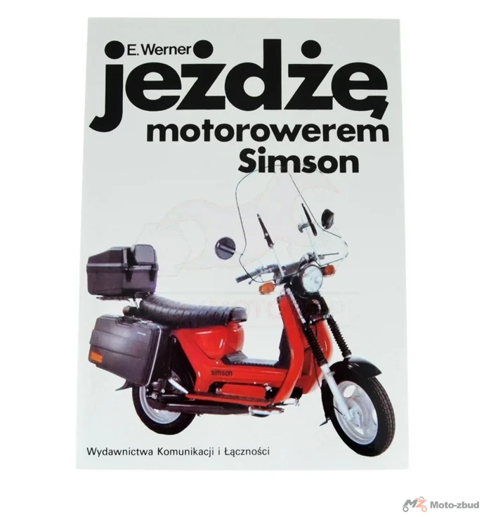 Książka 'jeżdżę motorowerem Simson '