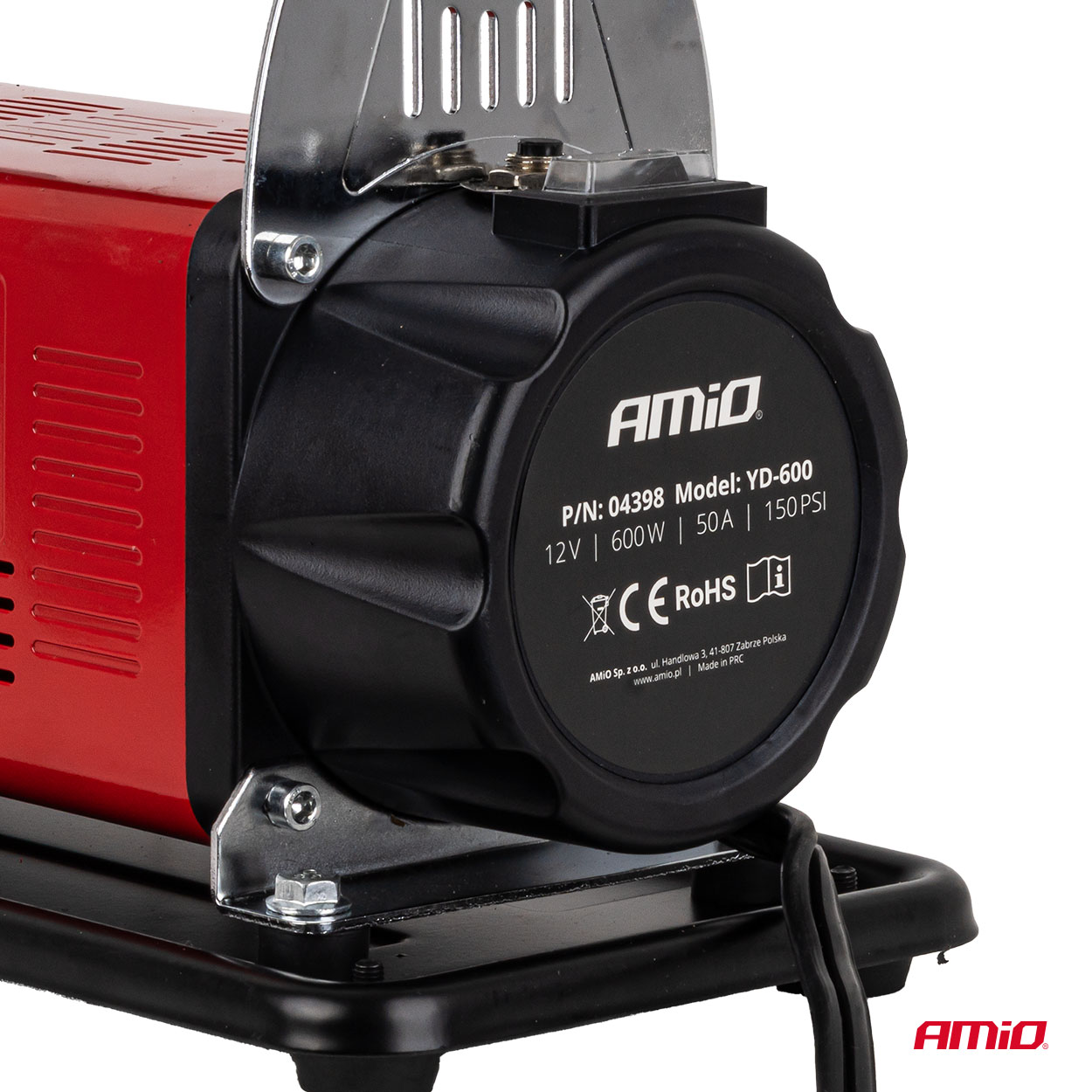 Kompresor samochodowy Heavy Duty 600 W 12 V ACOMP-24 — ujęcie 6
