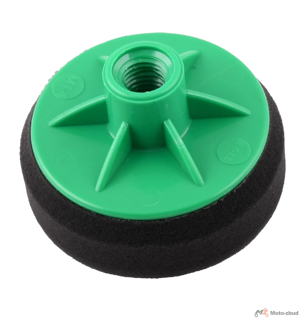 BOLL gąbka polerska mini 80 mm czarna miękka gwint M14