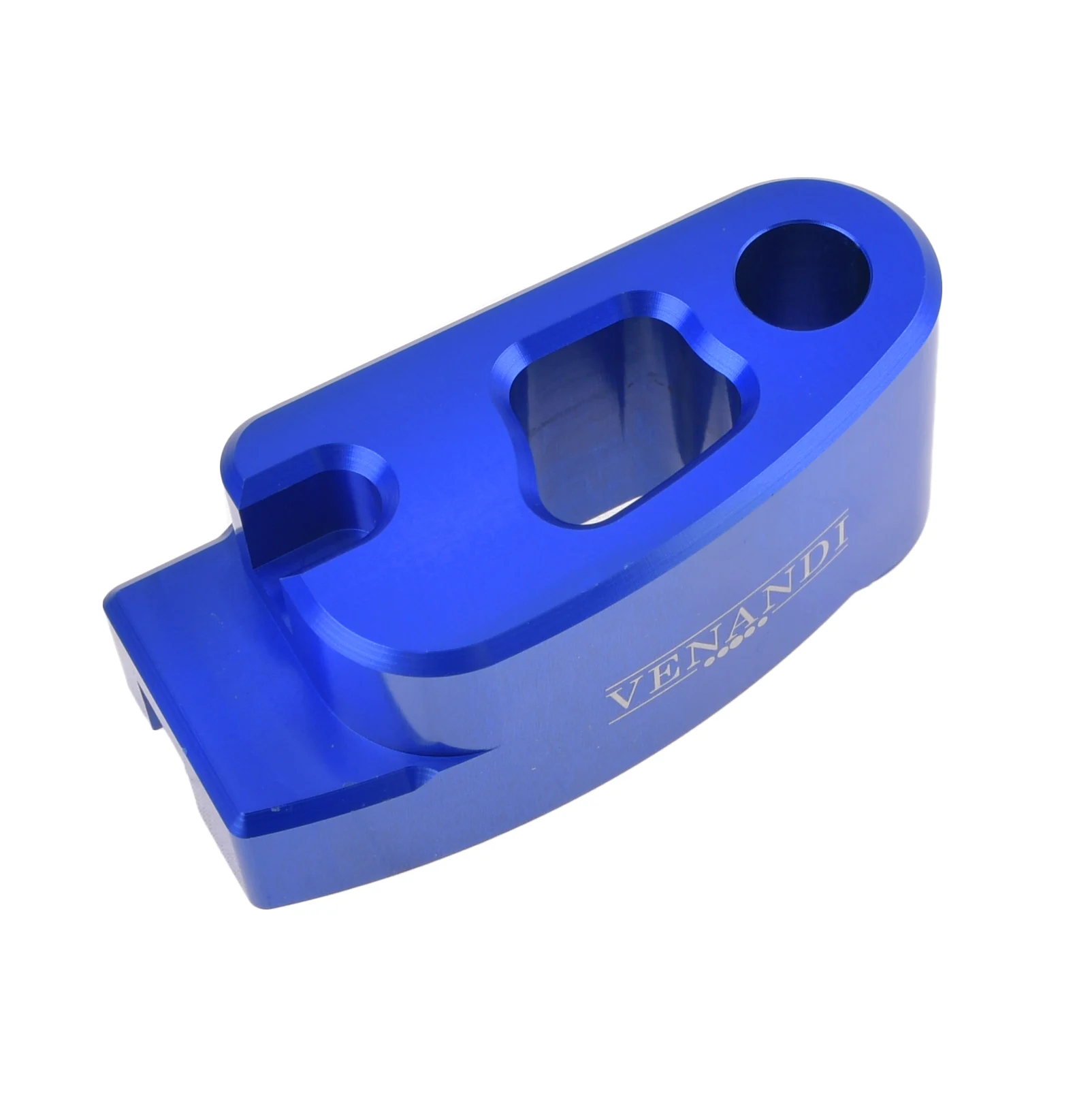 Blokada koła Simson aluminium CNC niebieski Venandi — ujęcie 3