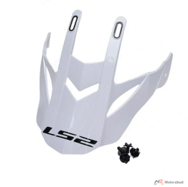 Daszek kasku MX436 evo glitter white