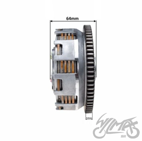Sprzęgło do Junaka Racer — 73 zęby, 130 mm — ujęcie 3