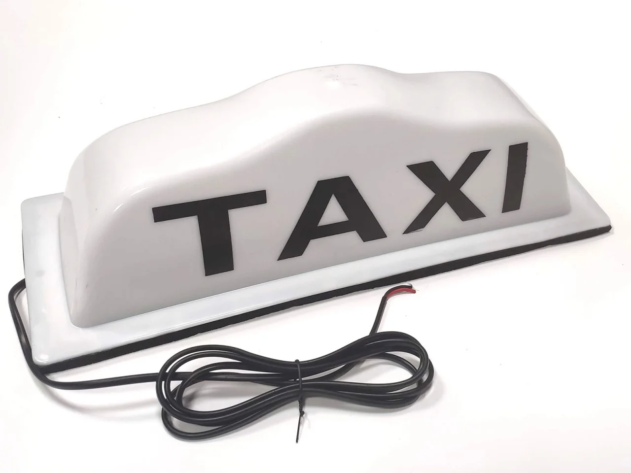 Lampa # Sygnalizator # Znak TAXI # LED - na magnes BIAŁA # SZPAKÓWKA — ujęcie 5