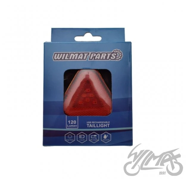 Lampka rowerowa tylna LED 120 lm — ujęcie 2