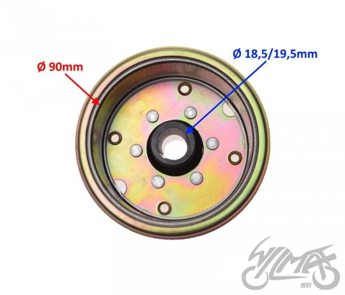 Koło magnesowe 4T GY6 125cc 152QMI-E4 — ujęcie 2