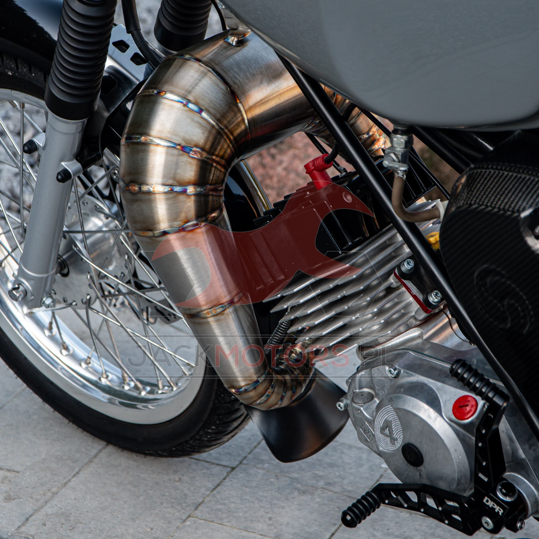 Tłumik Simson cross mtx 130 DPR Performance · czarna Evo (VM7435) — ujęcie 14