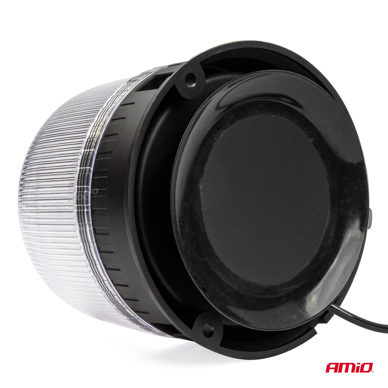 Lampa ostrzegawcza błyskowa kogut 24 LED W25M 12 V 24 V — ujęcie 5