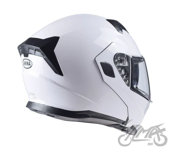 Kask Awina Otwierana Szczęka JK906 Biały — rozmiar M — ujęcie 5