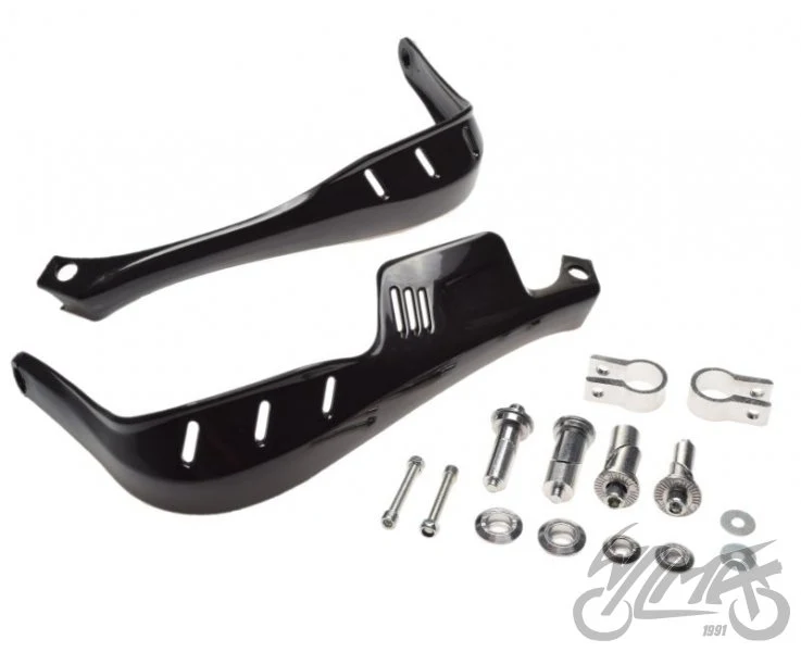 Osłony dłoni Enduro CC-PC-055, czarne — para — ujęcie 1