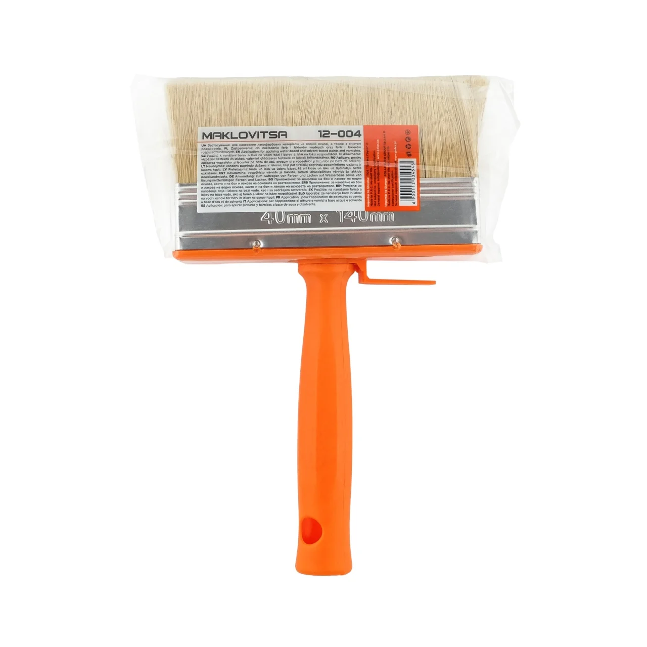 Pędzel tapetowy ławkowiec tapeciak Maklovitsa mieszane włosie 14 cm Polax — ujęcie 3