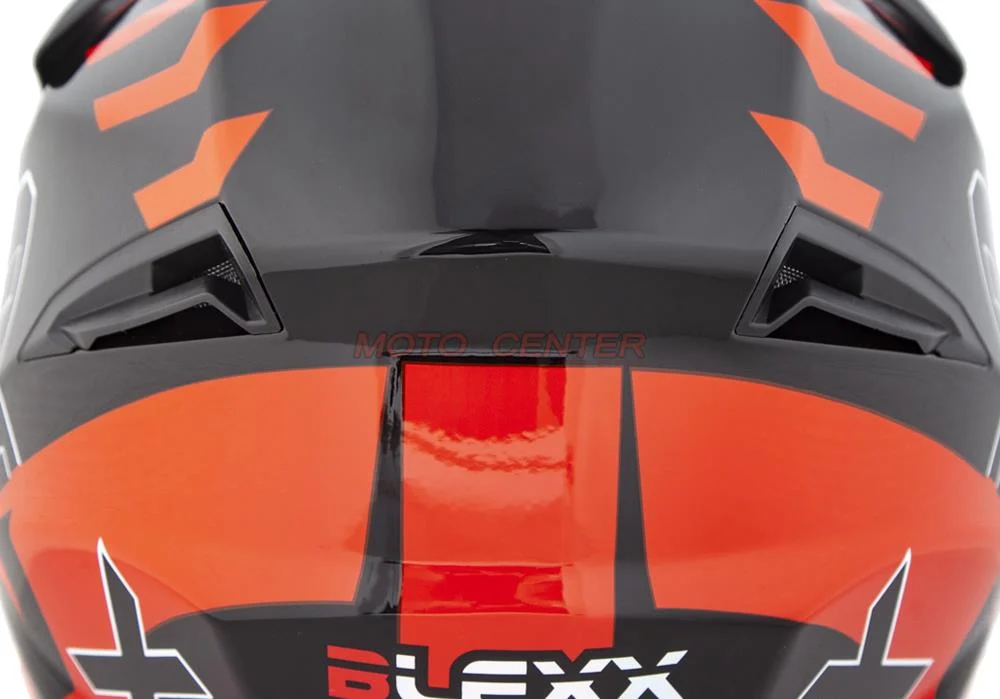 Kask crossowy BLEXX MD-902 zap. DD czerwony połysk rozmiar XL ECER22.06 — ujęcie 7
