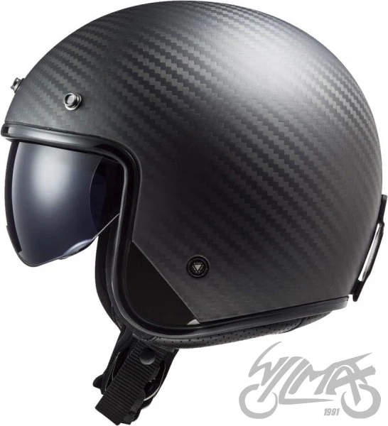 Kask LS2 OF601 bob II Carbon-06 — rozmiar XL — ujęcie 2