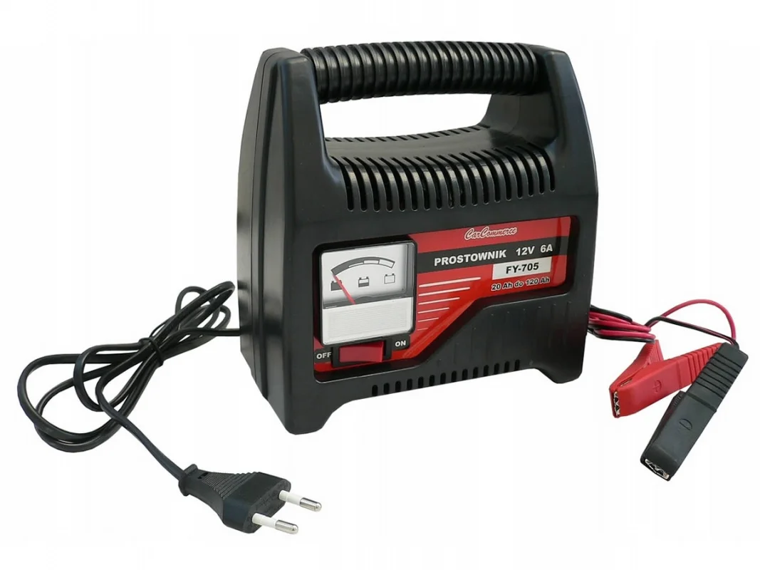 Prostownik / ładowarka akumulatora 12V 6A FY-705 — ujęcie 6