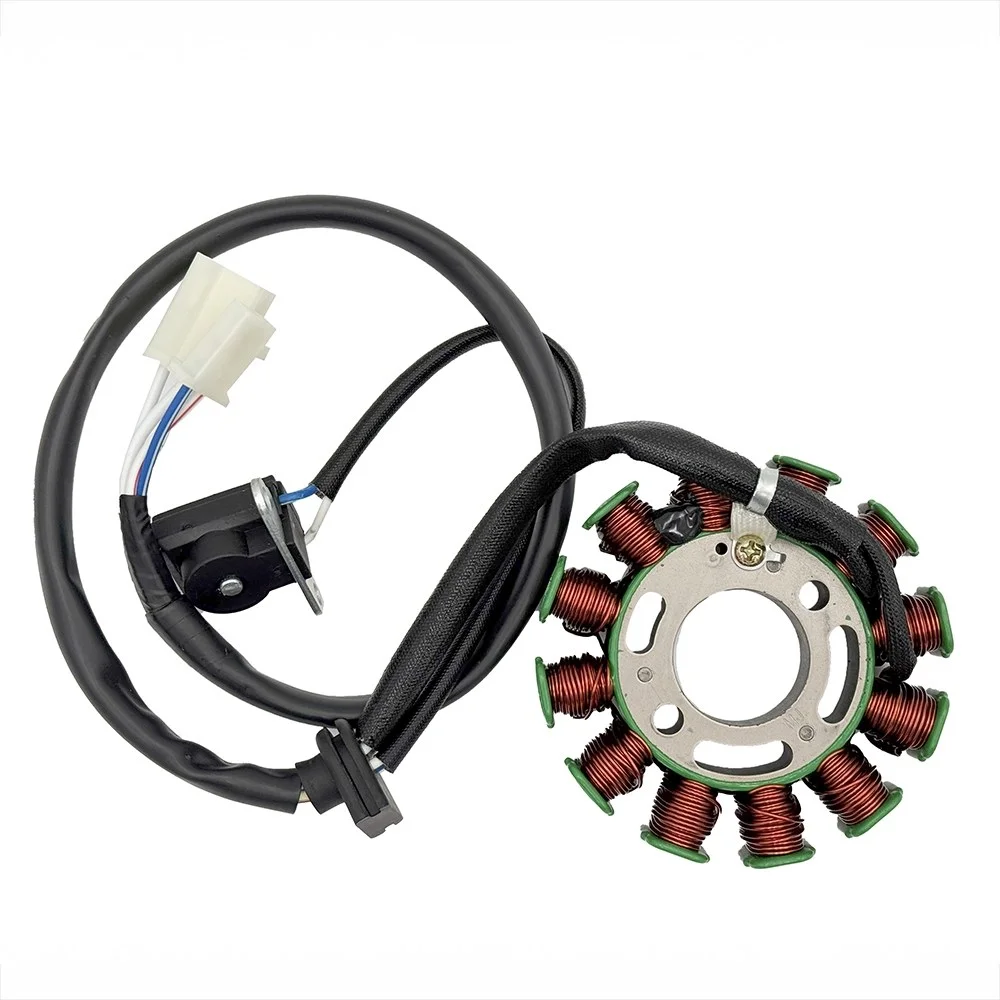 Junak 712 iskrownik (alternator) kpl. (12 cewek) (2x kostka 2/3 piny) (śr.zew.88,5 mm, gr.26 mm) — ujęcie 4