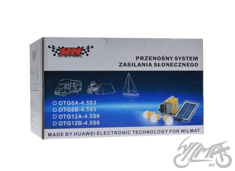 Akumulator + solar 12 V 4,5 Ah kamping camper jacht — ujęcie 2
