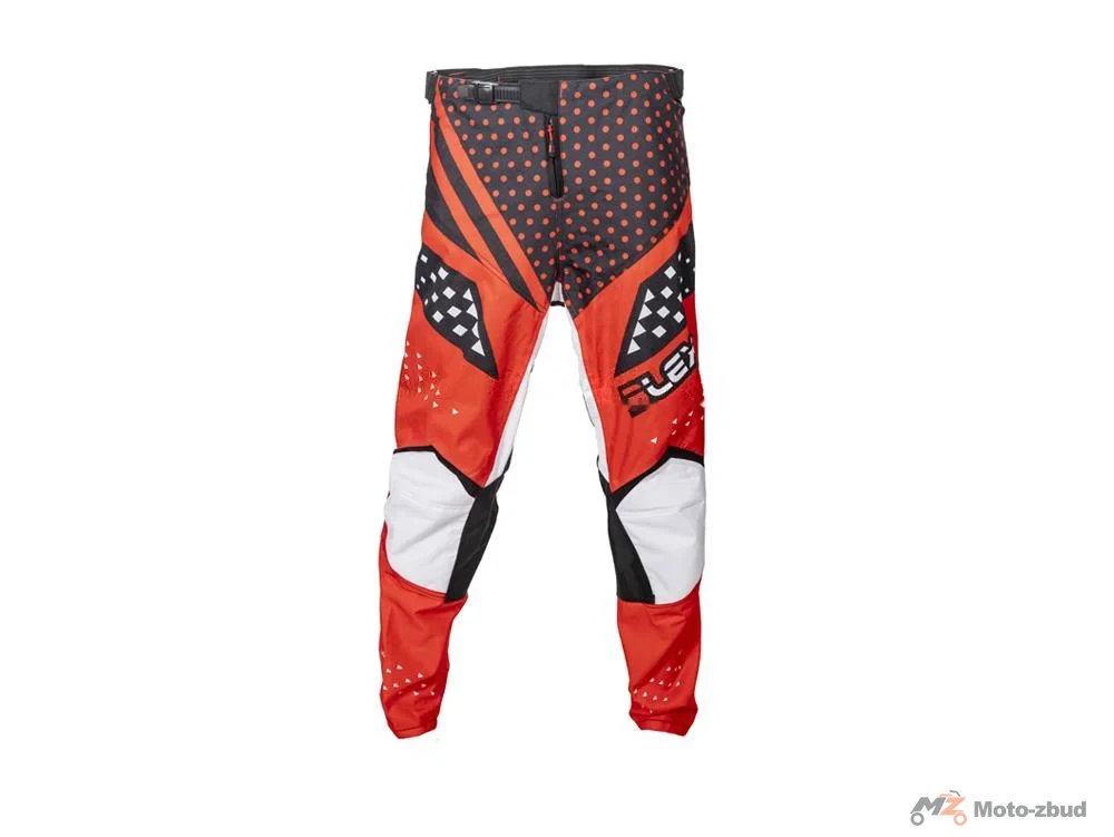 Spodnie crossowe BLEXX AT-5210 czarne/czerwone XL