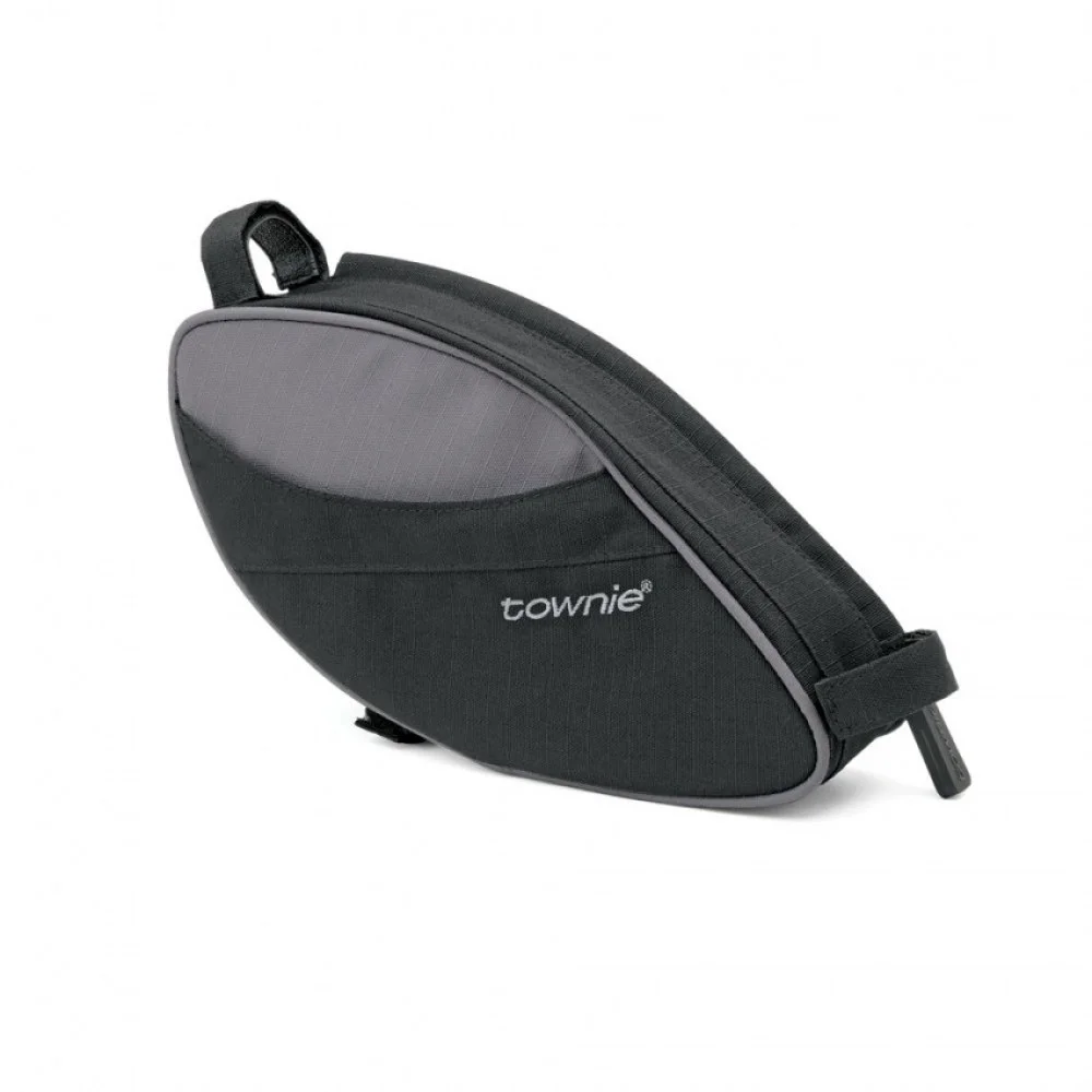 Electra sakwa pod ramę damska czarno-szara (na ramę sztywną) 378640