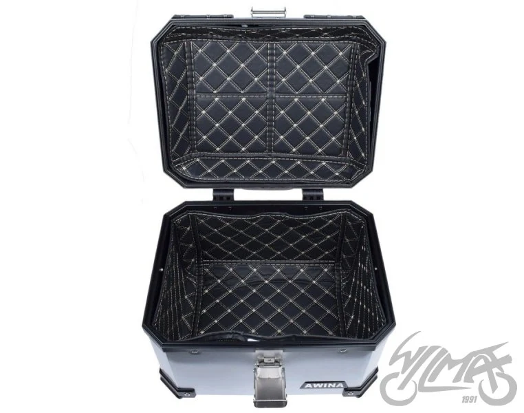 Kufer Awina 35L 40 × 36 × 32.5 cm srebrny — ujęcie 5