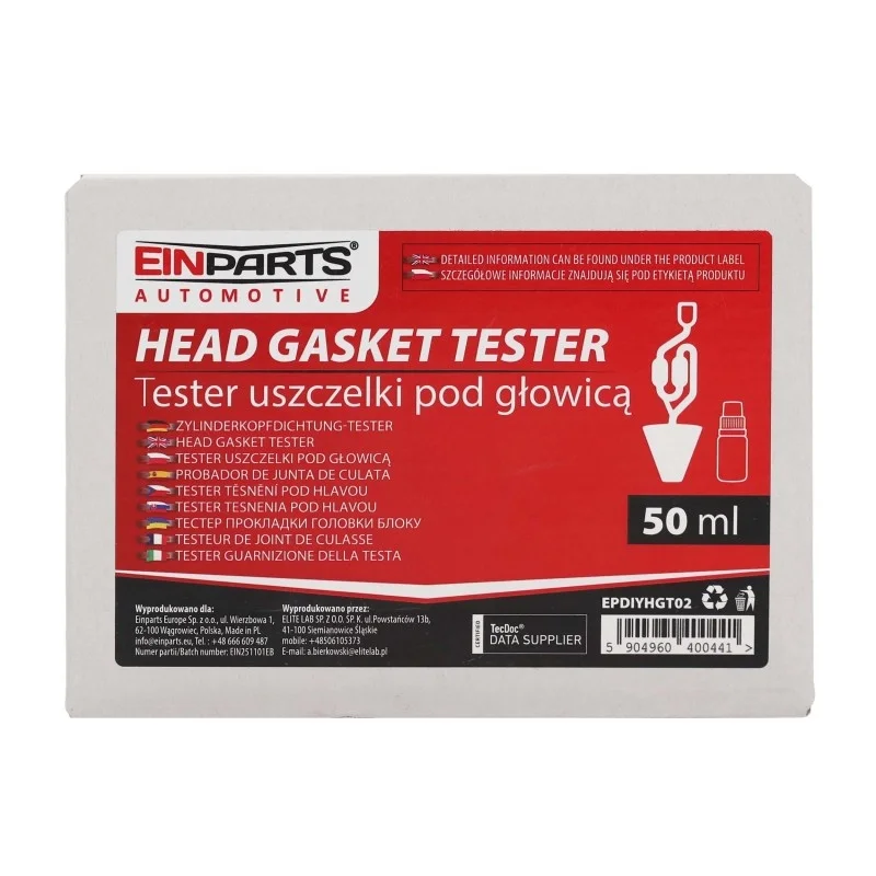 Tester szczelności uszczelki pod głowicą CO₂ 50ml — ujęcie 2