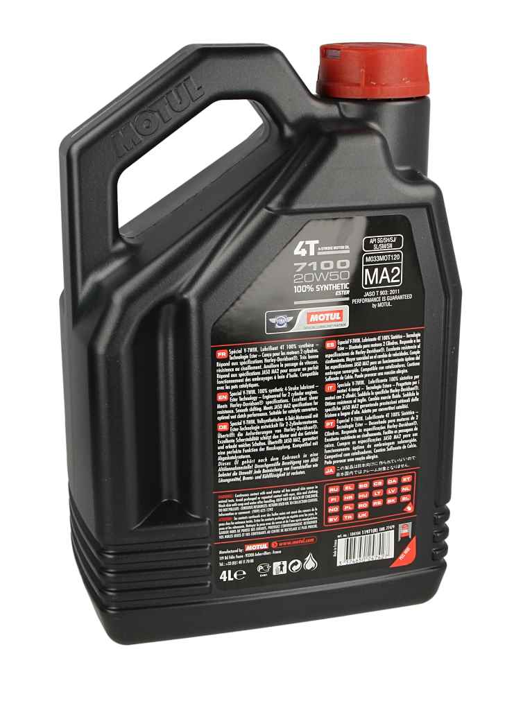 Olej 20W50 MOTUL 7100 4T 4 l MOTUL 104104 — ujęcie 13