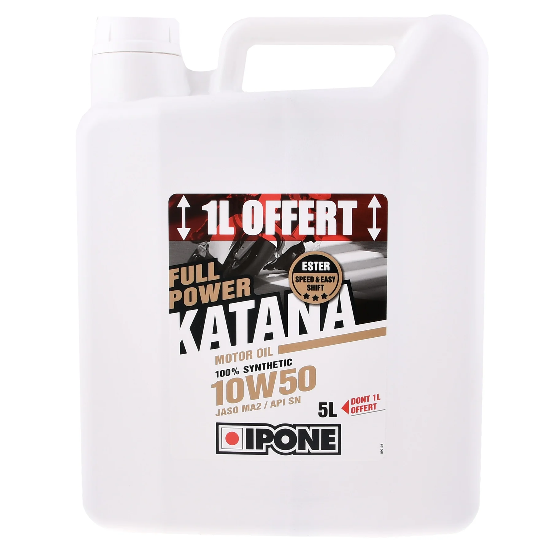 Olej Ipone 10W50 katana 100% synth 5 l