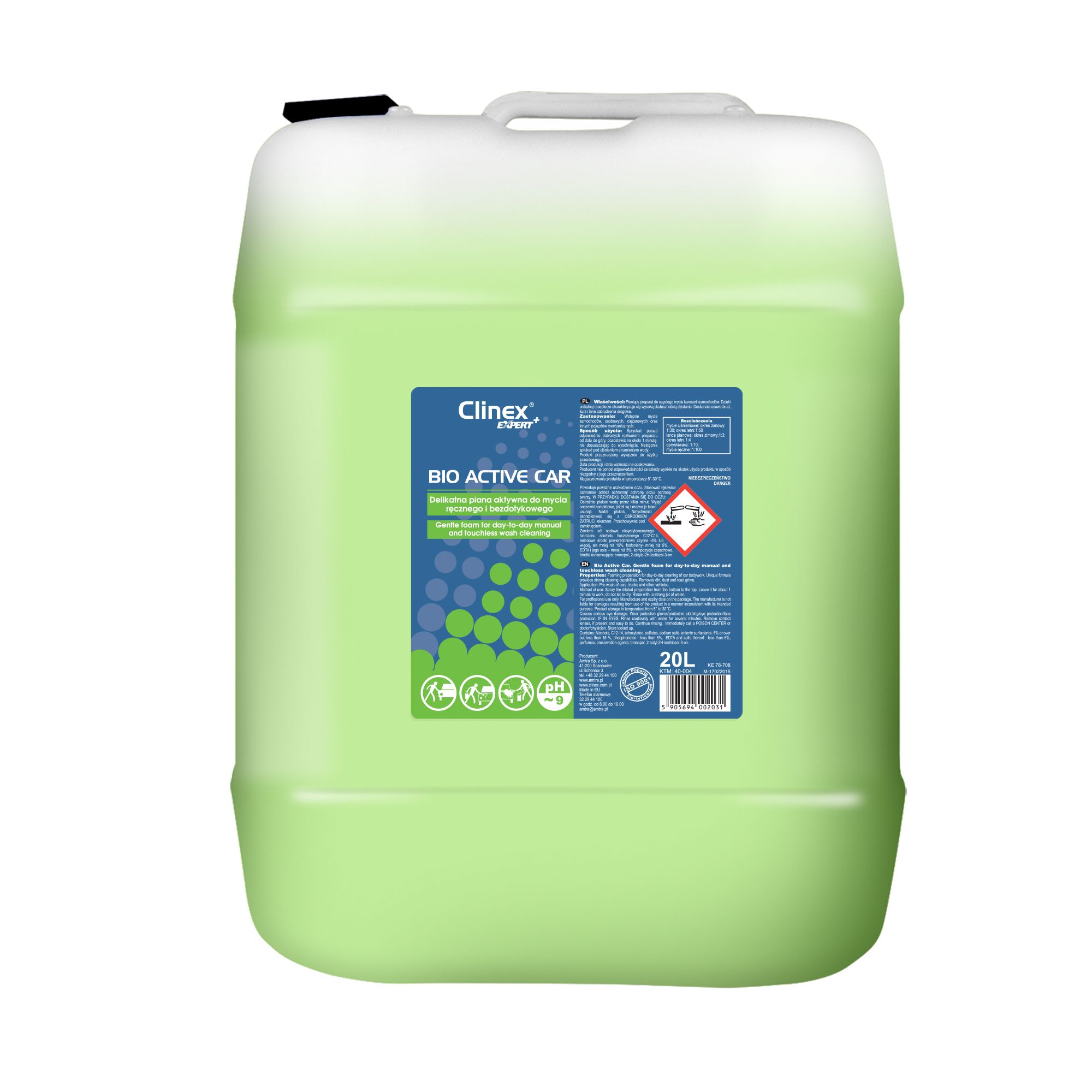 CLINEX EXPERT+ Bio Activ Car 20L Expert+ 40-004