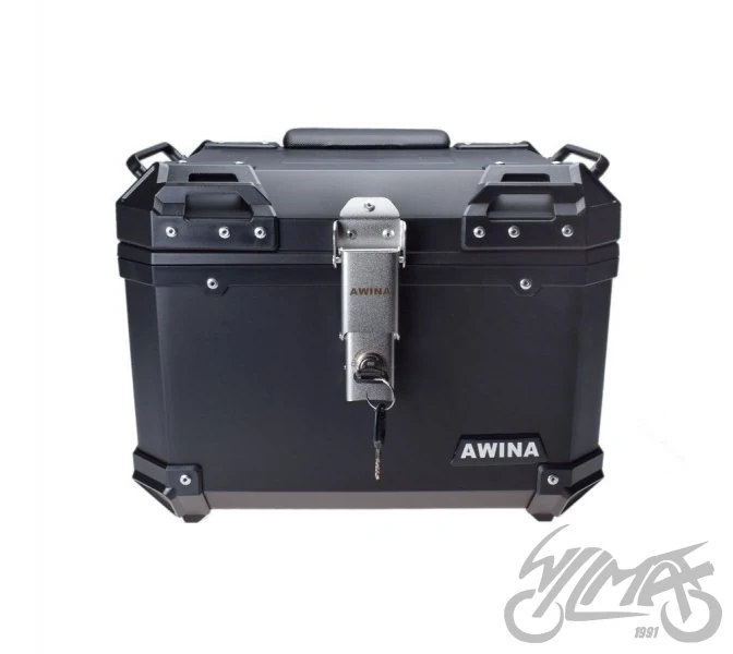 Kufer Awina 45L 43.5 × 38 × 34 cm czarny — ujęcie 2