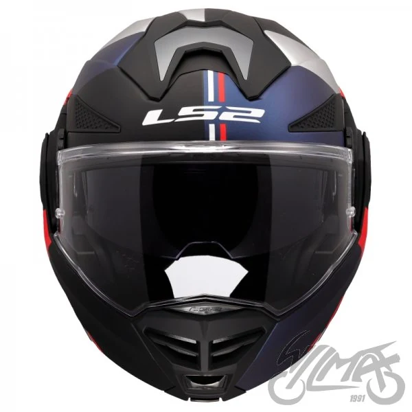 Kask LS2 FF901 Advant X Ultra Matt Blue Red — rozmiar L — ujęcie 4