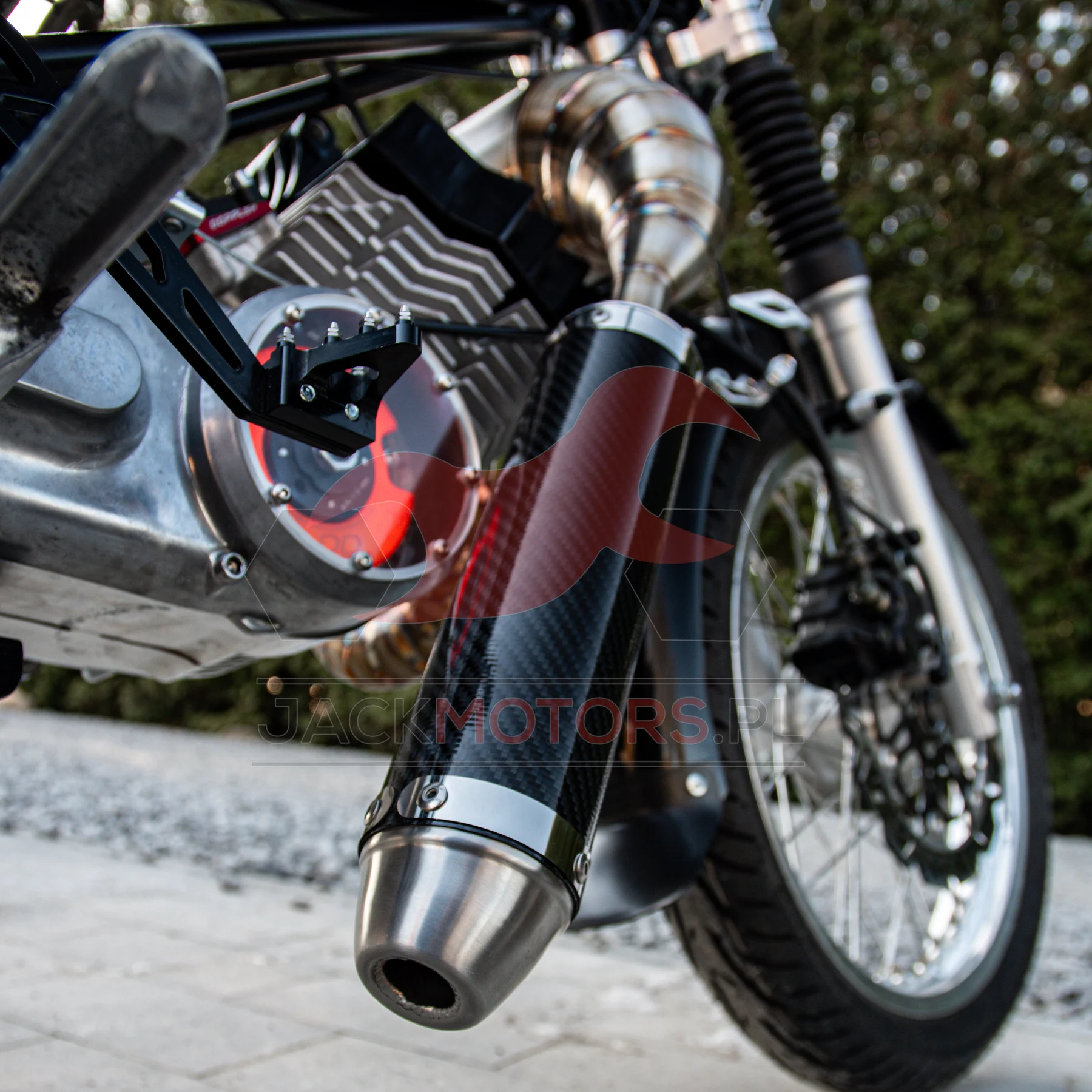 Tłumik Simson cross mtx 130 DPR Performance · czarna Evo (VM7435) — ujęcie 10