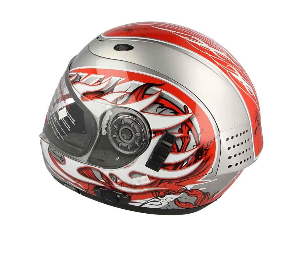Kask motocyklowy VCAN V170B Grey CH-R – XS — ujęcie 8