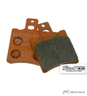 Klocki hamulcowe STAGE6 racing S13 przód Yamaha aerox / Aprilia SR 50 / MBK booster — ujęcie 2
