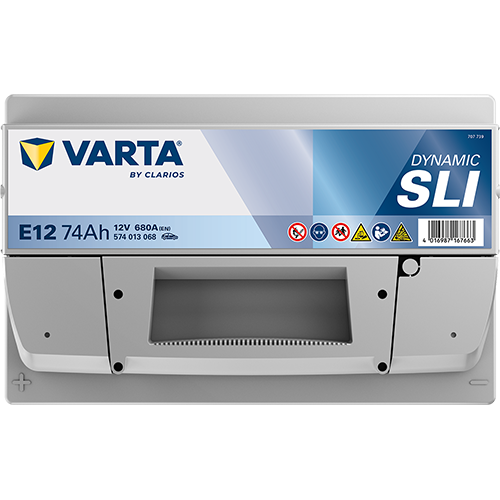 Akumulator 74 Ah 680A 278×175×190/L+ Varta 574013068K262 — ujęcie 4