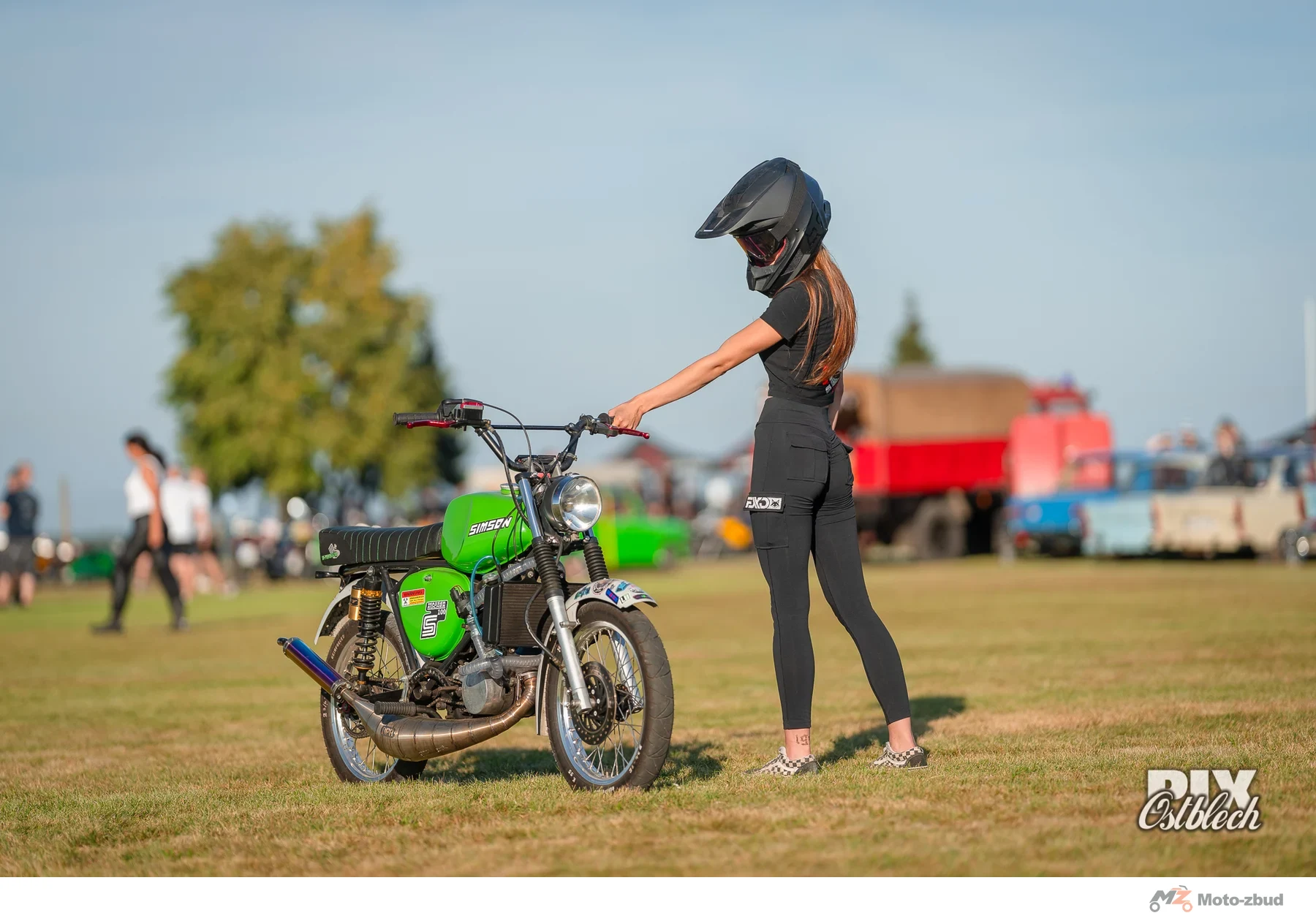 Tłumik Simson racing mtx 130 DPR Performance · real carbon Evo (VM7450) — ujęcie 9