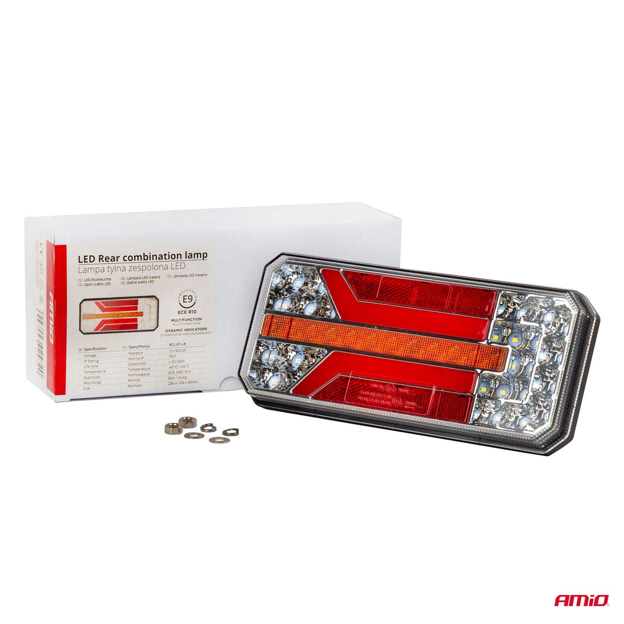 Lampa tylna zespolona LED RCL-01-L dynamiczna lewa — ujęcie 12
