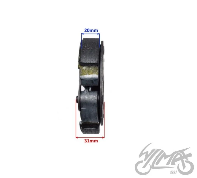 Szczęki sprzęgła do Suzuki Burgman 125 150CC 2007 — ujęcie 3