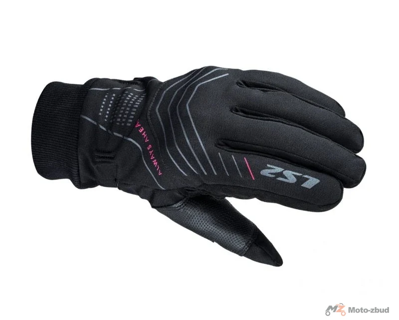 Rękawice motocyklowe LS2 Civis damskie Black — S